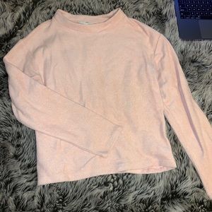 Oversized Blush H&M Sweatshirt